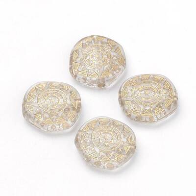 Plating Transparent Acrylic Beads