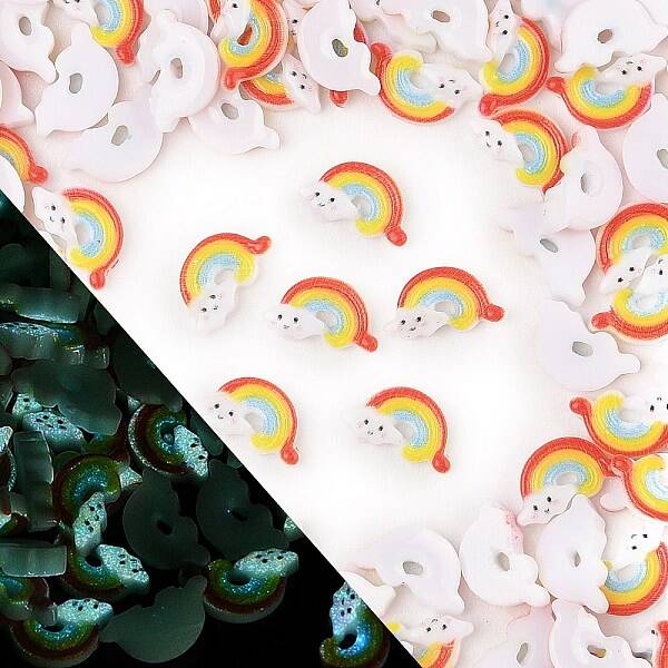 Luminous Resin Cabochons