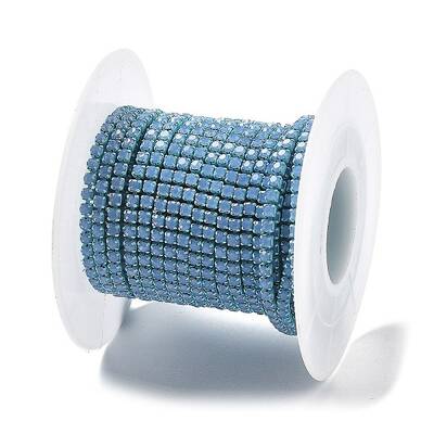 Iron Rhinestone Glass Cup Chain