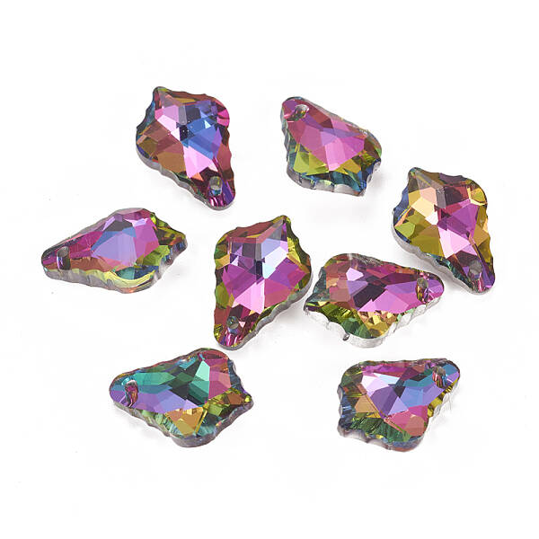 Faceted Glass Pendants