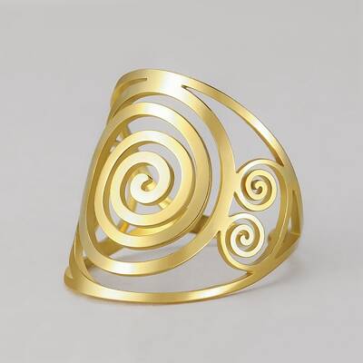 304 Stainless Steel Adjustable Cuff Rings