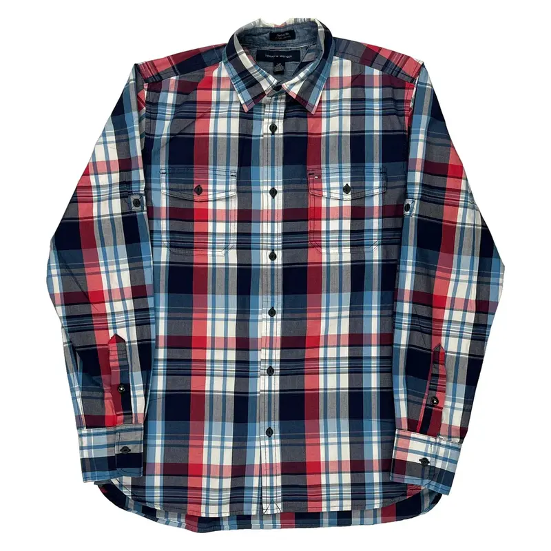 Tommy Hilfiger Shirt - Small Multicoloured Cotton