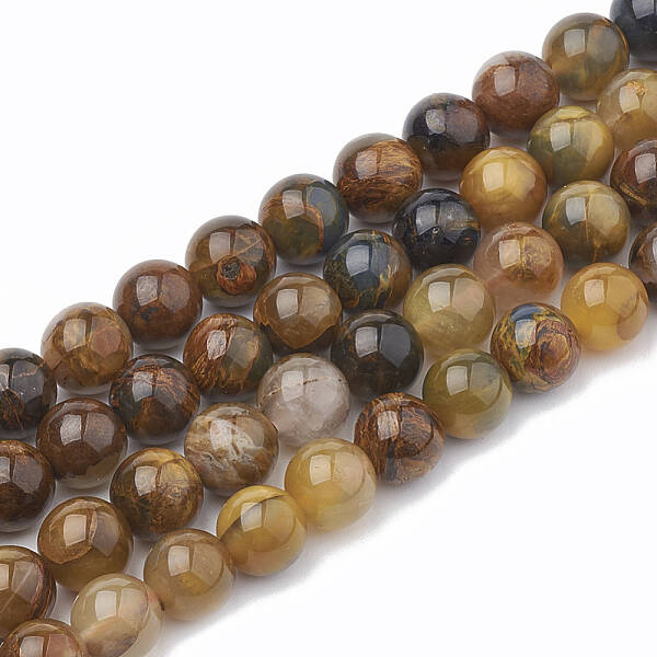 Natural Pietersite Beads Strands