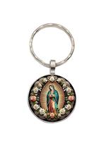 Retro Style Virgin Mary Keychain, Cute Alloy Accessory for Bags, Backpacks and Car Keys, Fashion Charms Accessories for Women