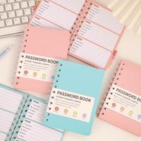 Portable Password Book, 1 Count Password Keeper Notebook with Index Sticker, Planner Notebook, Teen Girl Gifts, Password Org...