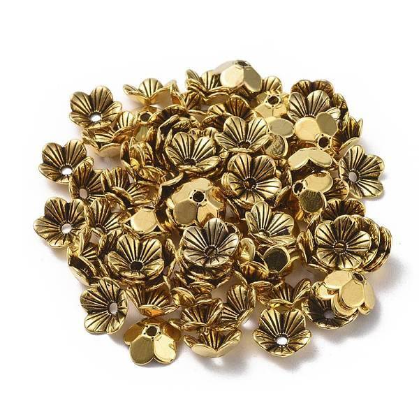 Alloy Bead Caps