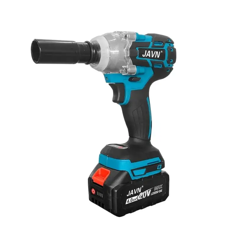 JAVN 340N.m Electric Impact Wrench, 20V Brushless Wrench Socket Impact Tools, Summer Gift, Hand Drill Installation Power Too...