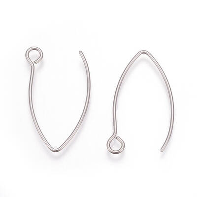 Tarnish Resistant 304 Stainless Steel Earring Hooks
