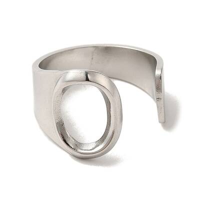 Non-Tarnish 201 Stainless Steel Finger Rings