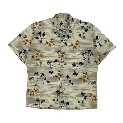 Unbranded Hawaiian Shirt - XL Multicoloured Cotton