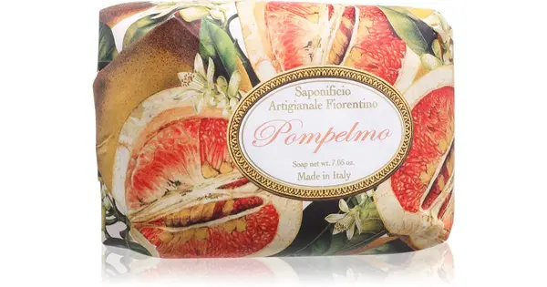 Saponificio Artigianale Fiorentino grapefruit solid soap naturale 200 g