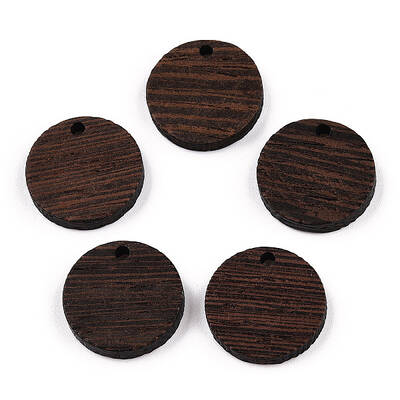 Natural Wenge Wood Pendants