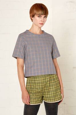 Brigitte Top (Blue) | size: XS