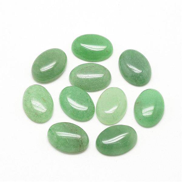 Natural Green Aventurine Cabochons