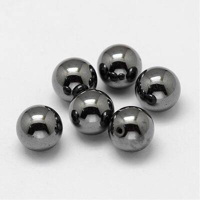 Non-magnetic Synthetic Hematite Beads