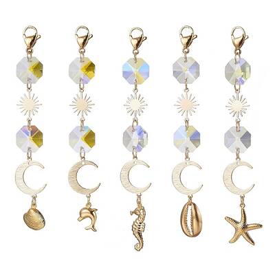 304 Stainless Steel Sea Animals Pendant Decorations