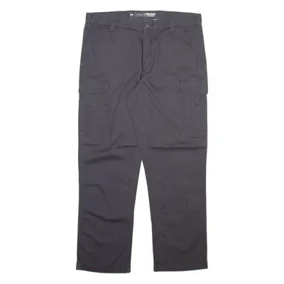CARHARTT Cargo Mens Trousers Grey Relaxed Straight W38 L31