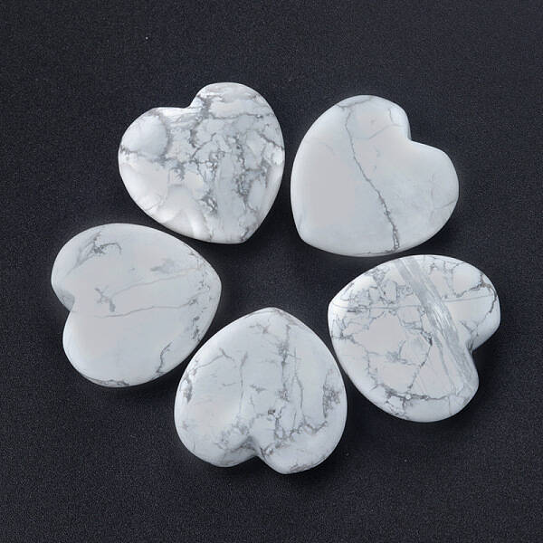 Natural Howlite Healing Stones