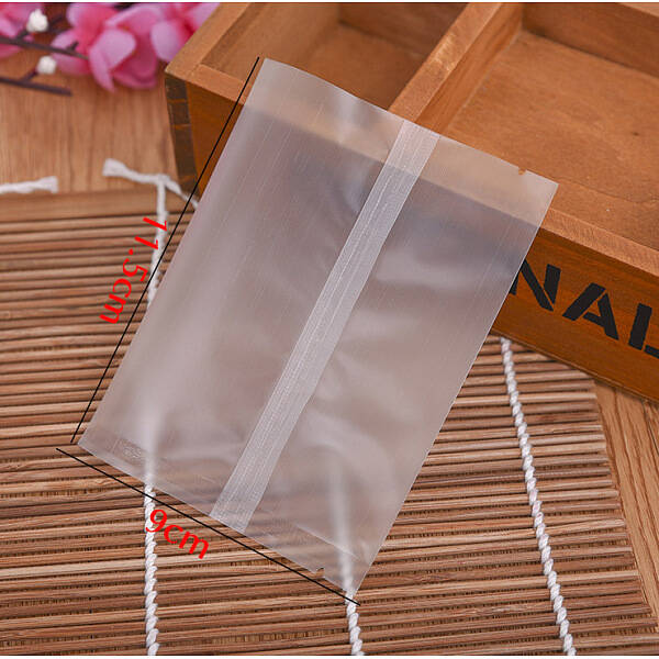 Rectangle Frosted Plastic Cellophane Bags