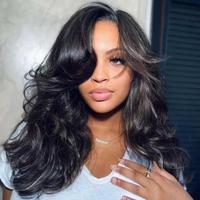 【SummerSale】Tinashe Layers U Part Body Wave & Yaki Straight & Straight Human Hair U Part Wigs Natural Color Wigs