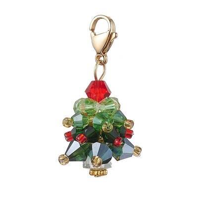 Christmas Tree Glass Pendant Decorations