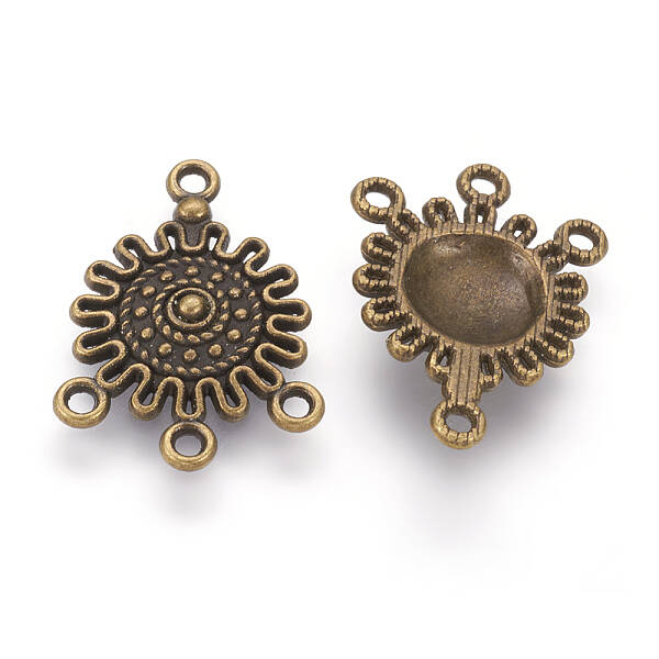 Tibetan Style Alloy Chandelier Components Links