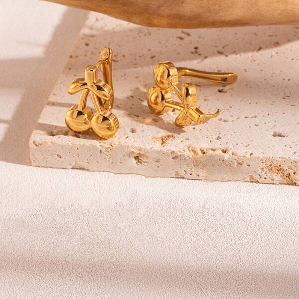 304 Stainless Steel Hoop Earrings