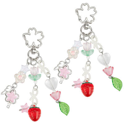 2Pcs Alloy Pendant Decorations