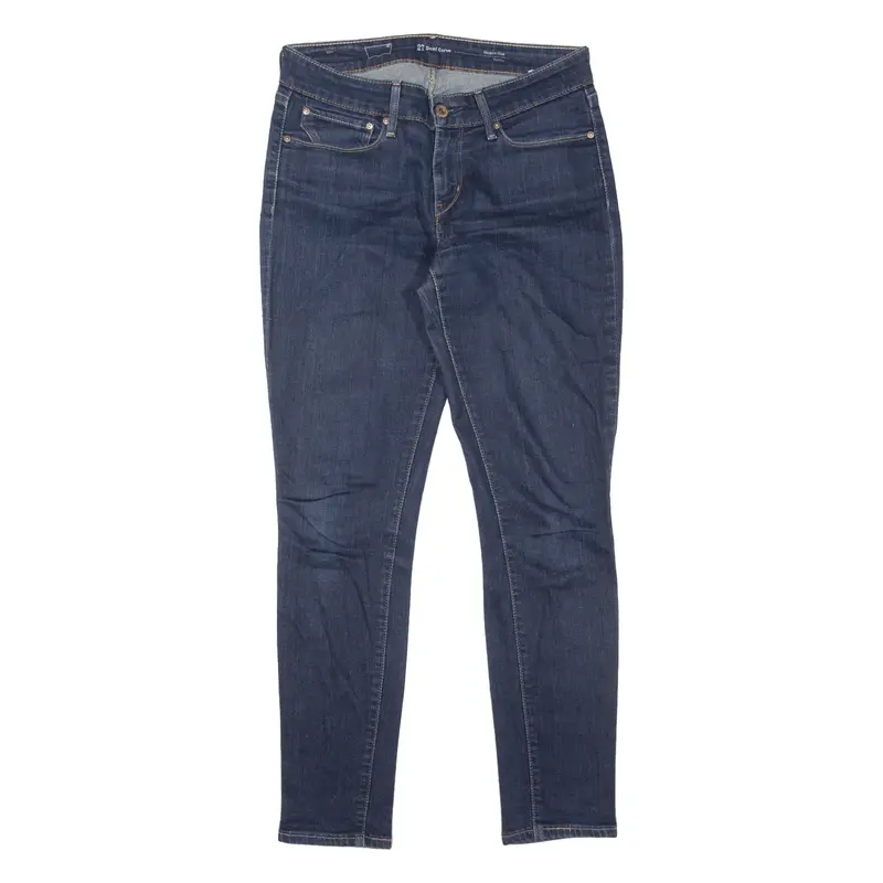 LEVI'S Modern Rise Jeans Blue Denim Slim Skinny Womens W27 L30