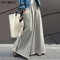 UOOZEE Women's  -Leg Solid Color Pants - Simple and comfortable, , no sense of restraint, suitable for casual daily wear, hom...