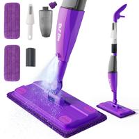 Spray Mop -  Cleaning Set with Real Water Sprayer - Mini Mop & Sweeper Squeeze & Spray Toy