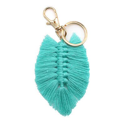 Cotton Tassel Keychain