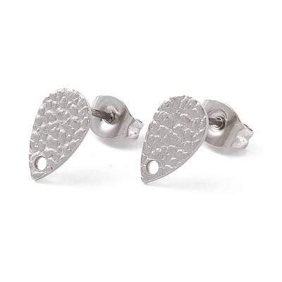 Non-Tarnish 304 Stainless Steel Stud Earring Findings