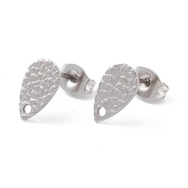 Non-Tarnish 304 Stainless Steel Stud Earring Findings