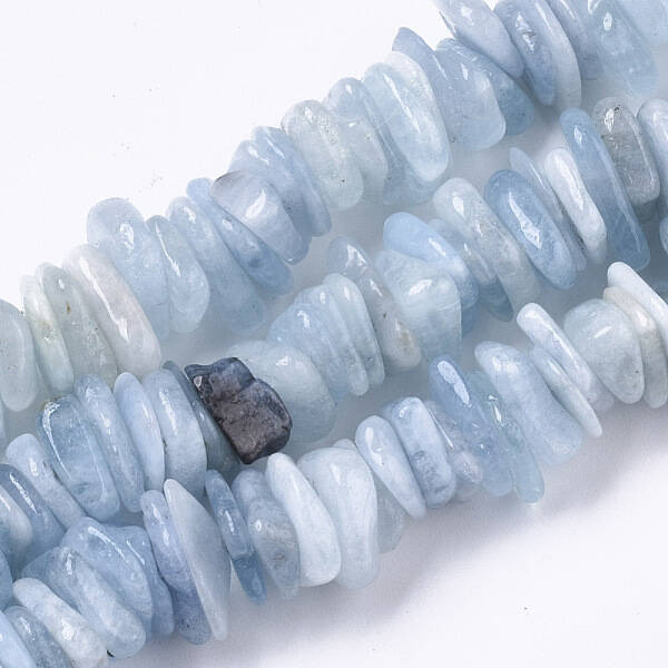 Natural Aquamarine Beads Strands