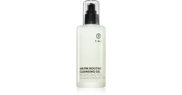 two cosmetics AM/PM Routine Cleansing Gel with AHA Acids 200 ml