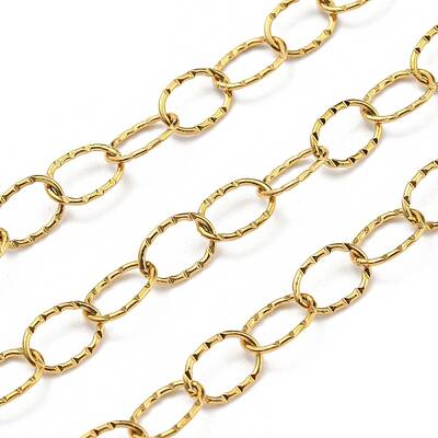 304 Stainless Steel Oval Link Chains