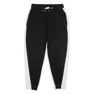 TED BAKER Womens Track Pants Black Tapered XL W28 L25