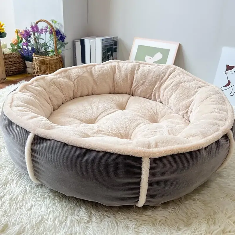 Winter Warm Pet Bed, Soft & Comfortable Pet Bed, Comfortable Washable Pet Bed, Home Wear Resistant & Stain Resistant Suppli...