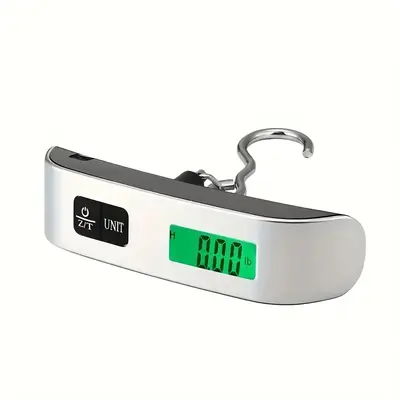 Portable Electronic Luggage Scale, Handheld Bag Scale, 50kg Handheld Scale with Digital Display, Suitable for Home, Travel, O...