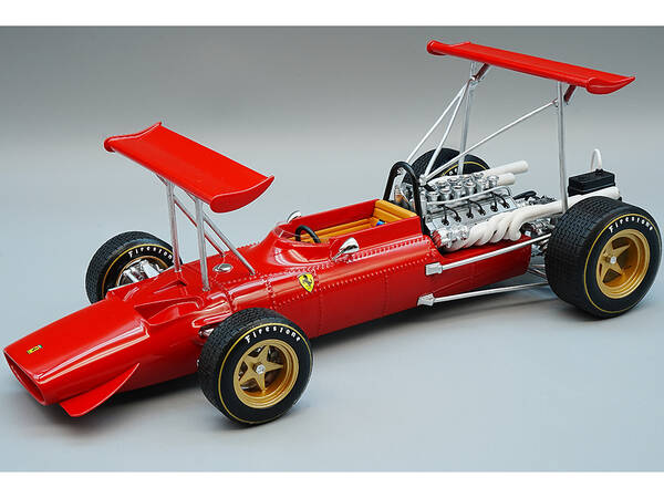 Ferrari 312 Chris Amon Formula One F1 Test Drive Modena (1969) Red Mythos Series Limited Edition to 140 pieces Worldwide 1/18...