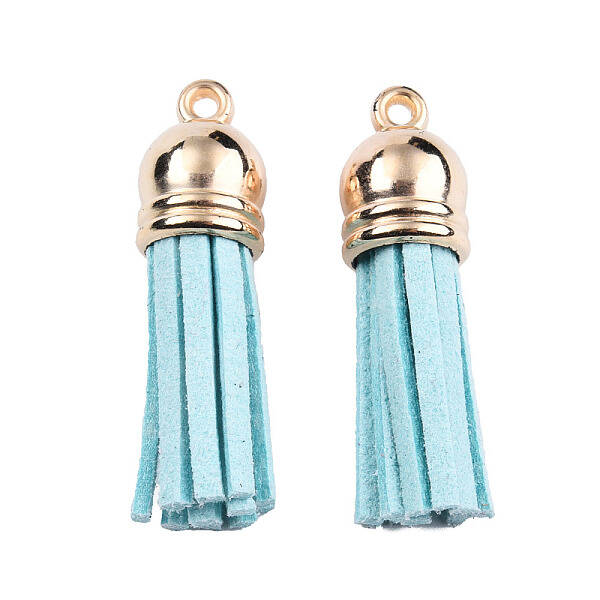 Faux Suede Tassel Pendant Decorations