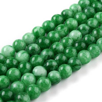 Natural White Jade Beads