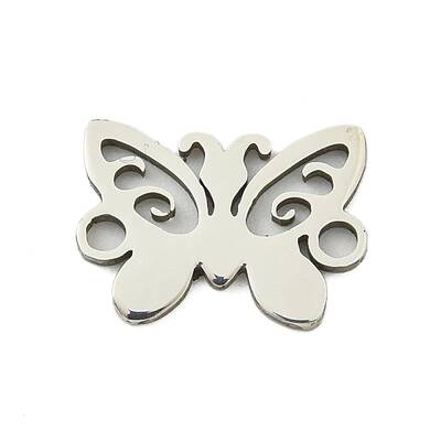 Non-Tarnish 201 Stainless Steel Connector Charms