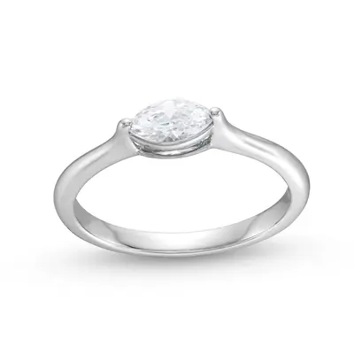 14K White Gold 0.5 to 3 CT Marquise Diamond Custom Engagement Ring VVS1-VS1 Clarity 3EX IGI Certified