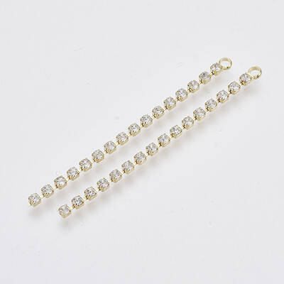 Brass Cup Chain Tassel Big Pendants
