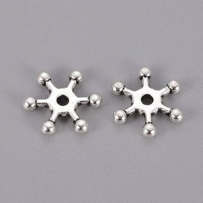 Tibetan Style Alloy Spacer Beads