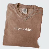 Comfort ColorsI Have Rabies Shirt, Soft Cotton Crewneck Shirt for Men and Women, Gift for Him or Her, Unisex Stylish Casual F...