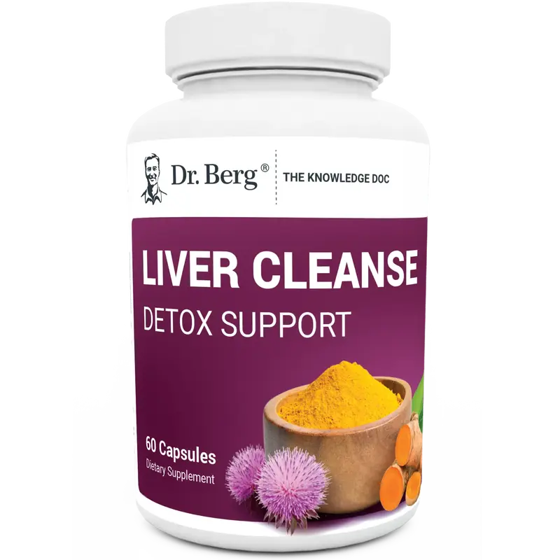 Liver Cleanse Detox Support with Milk Thistle, Ox Bile & Choline - 60 Vegetable Capsules Healthcare Natural
