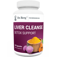 Liver Cleanse Detox Support with Milk Thistle, Ox Bile & Choline - 60 Vegetable Capsules Healthcare Natural